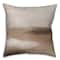 Soft Warm Abstract 18" x 18" Indoor/Outdoor Pillow